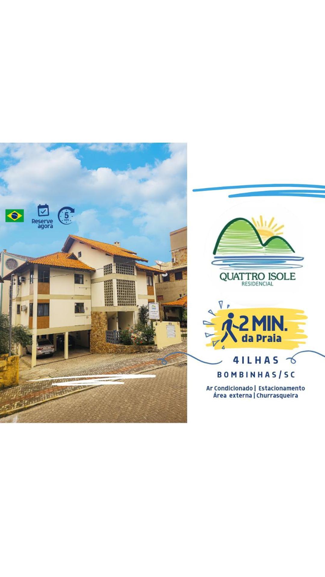 Quattro Isole Residencial Apartment Bombinhas Exterior photo